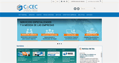 Desktop Screenshot of cacec.com.ar